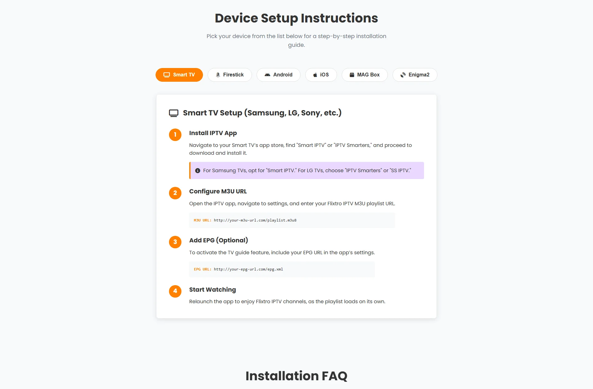 Flixtro IPTV Setup Guide