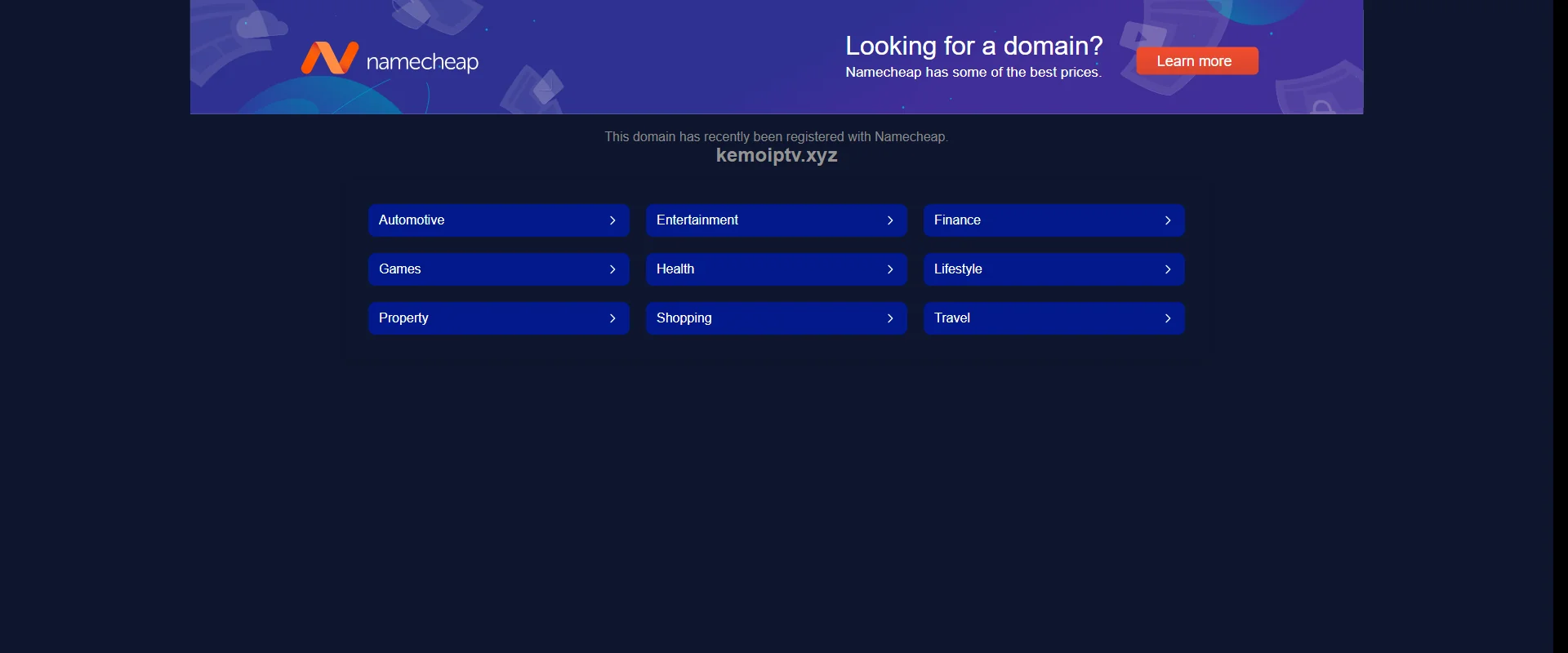 Kemo IPTV interface showing streaming quality and channel guide