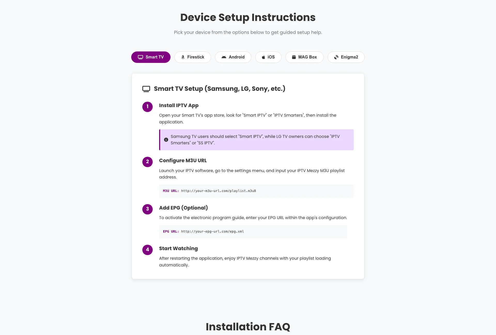 IPTV Meezy Setup Guide