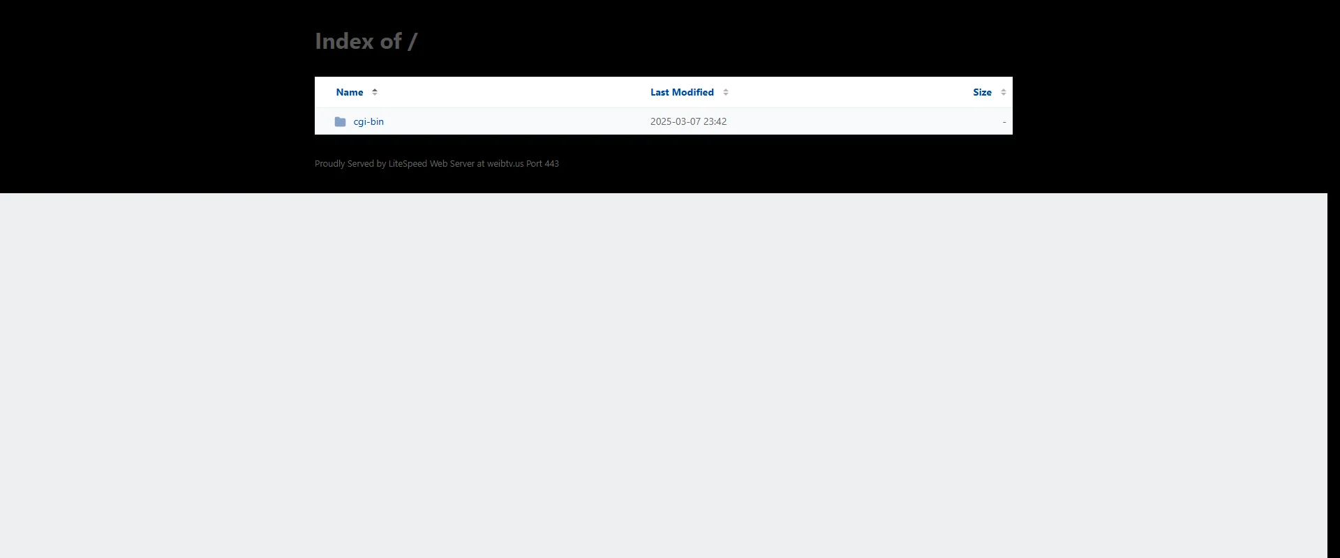 Weib TV interface showing streaming quality and channel guide