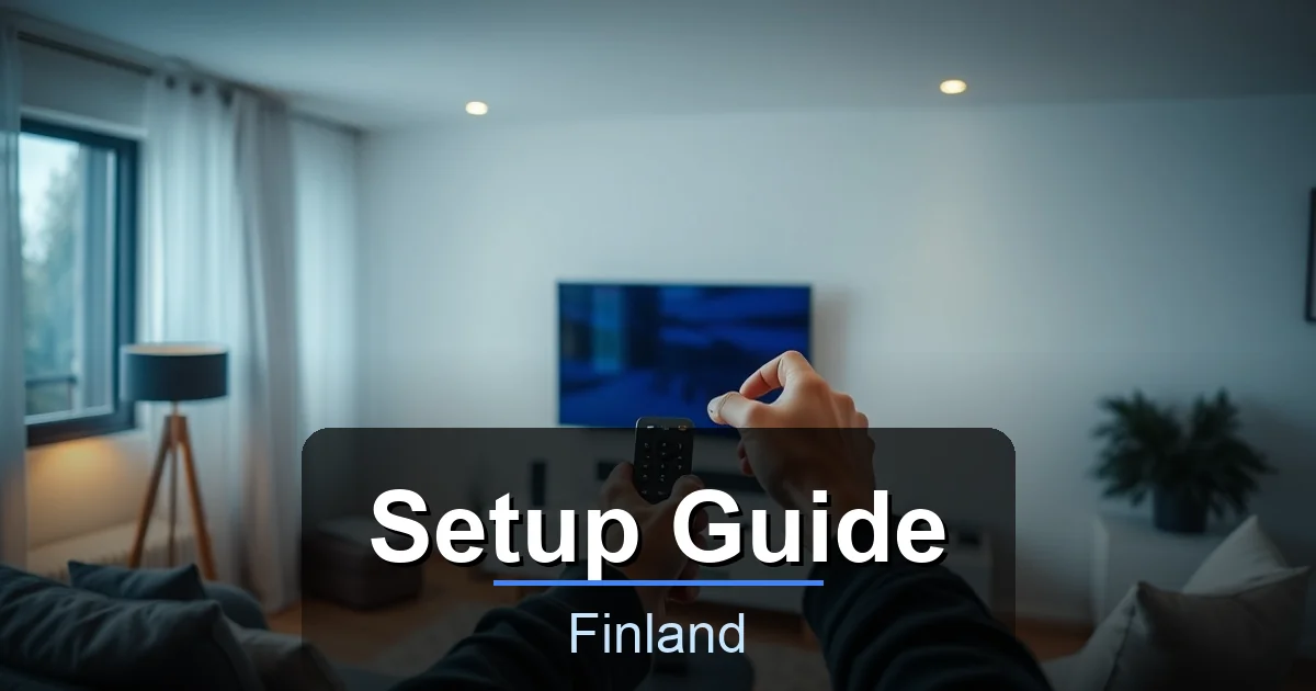 Setup Guide - Finland