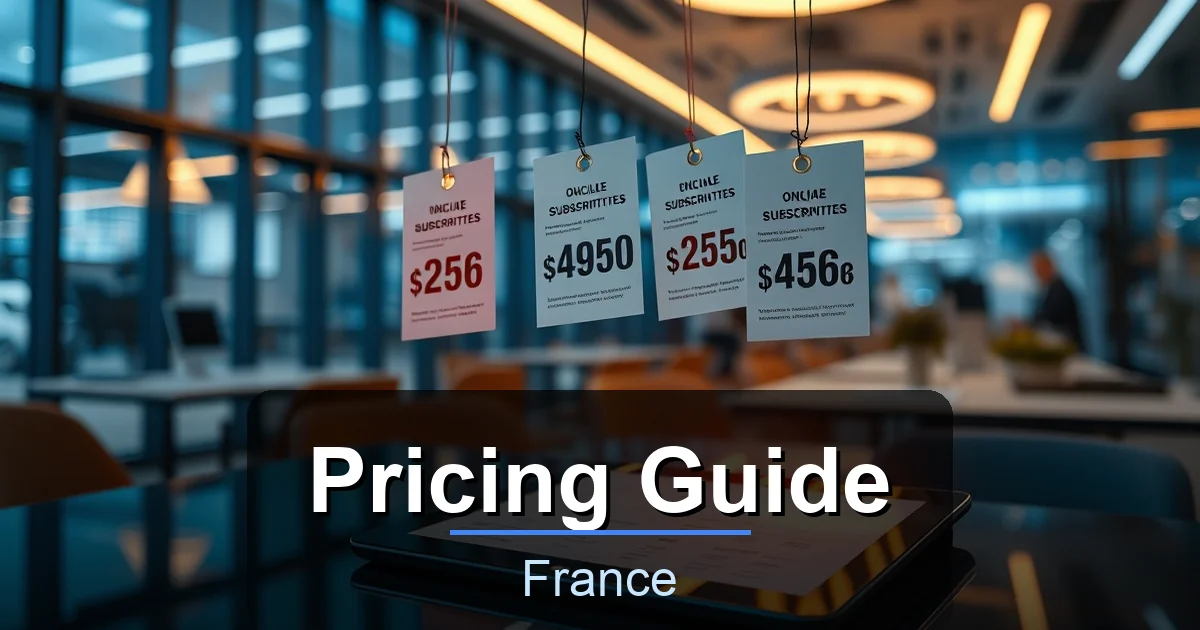 Pricing Guide - France