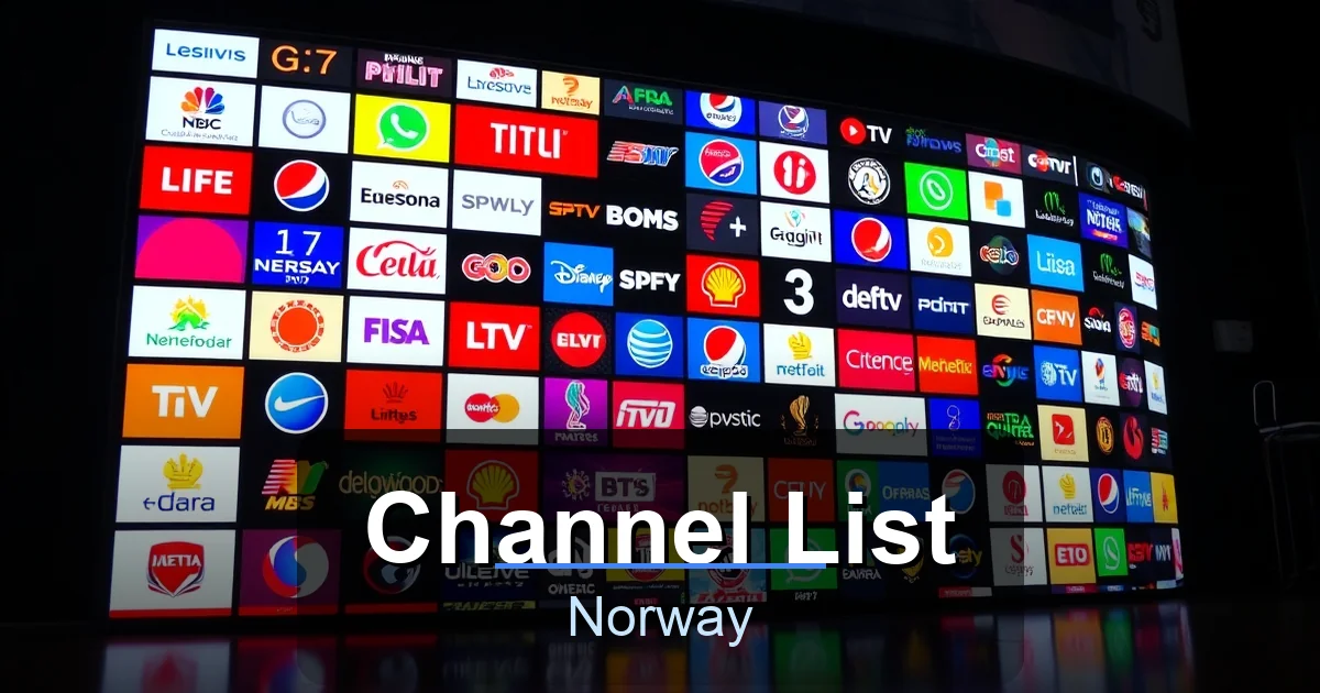 Channel List - Norway