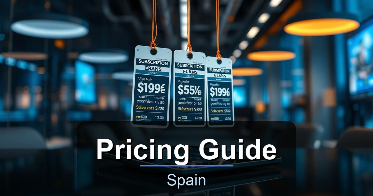 Pricing Guide - Spain
