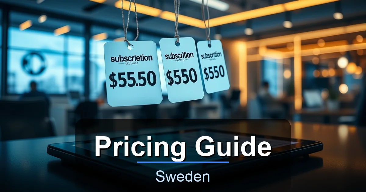 Pricing Guide - Sweden