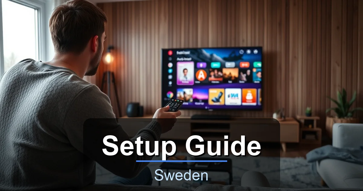 Setup Guide - Sweden