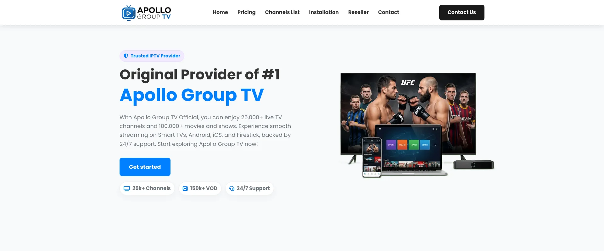 Apollo Groups TV IPTV Service - Best IPTV Romania 2026