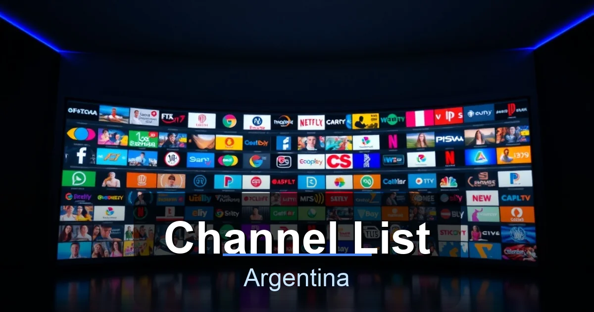 Channel List - Best IPTV Argentina