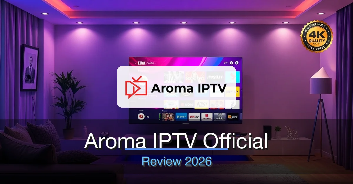 Aroma IPTV Official IPTV Service - Best IPTV Australia 2026