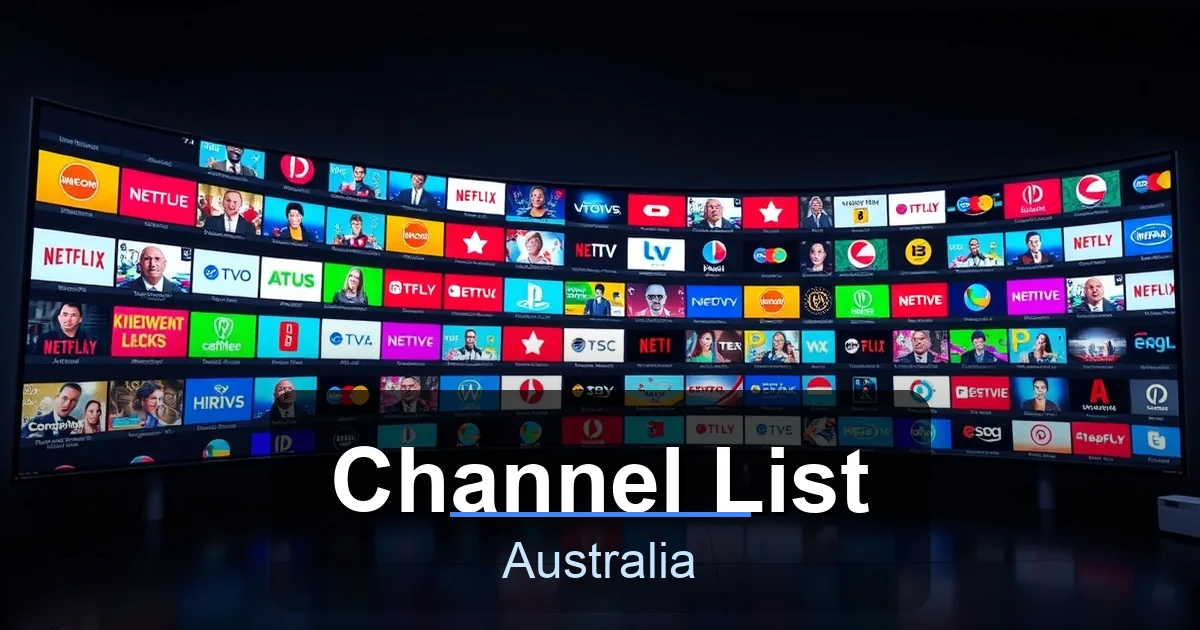 Channel List - Best IPTV Australia