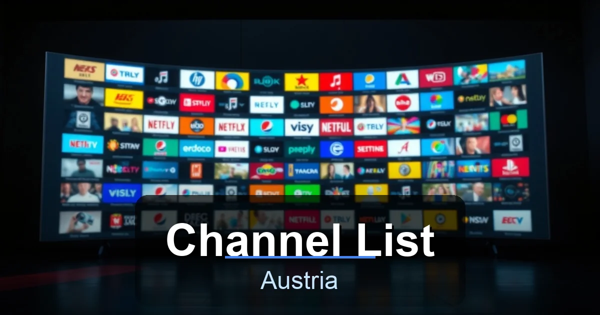 Channel List - Best IPTV Austria