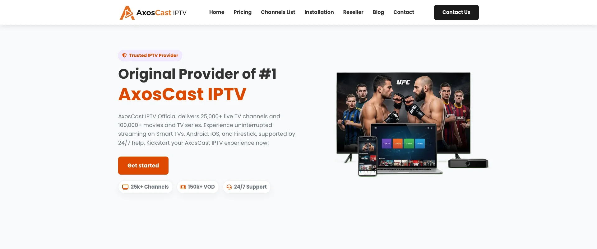 Axoscast TV IPTV Service - Best IPTV Brazil 2026