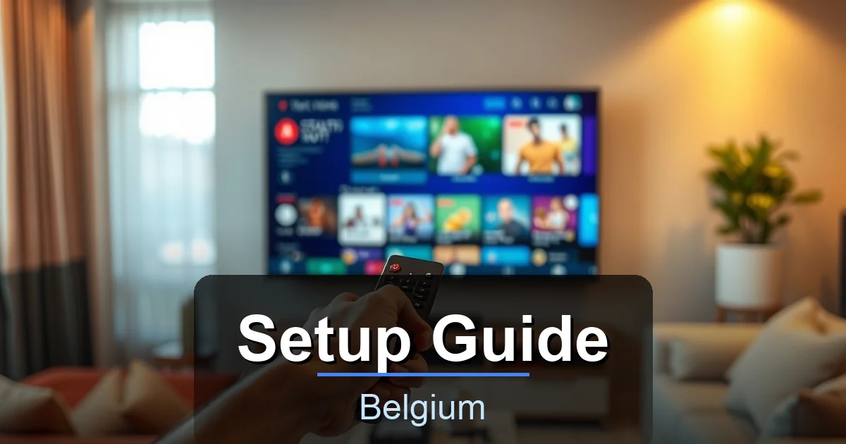 Setup Guide - Best IPTV Belgium