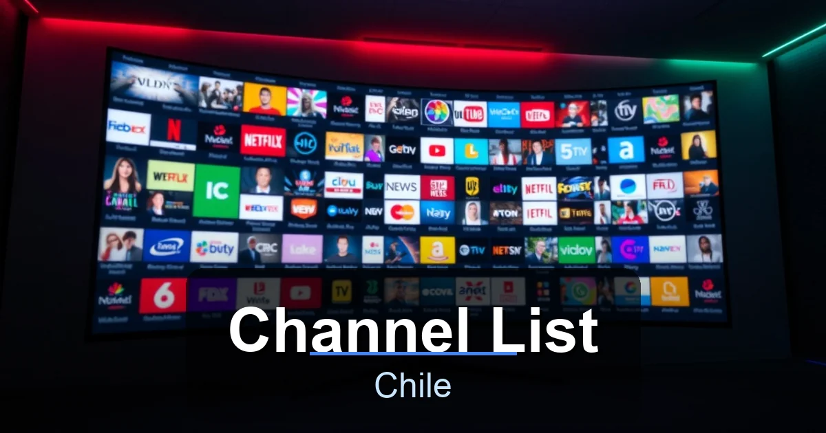 Channel List - Best IPTV Chile