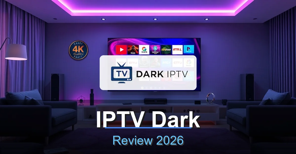 IPTV Dark IPTV Service - Best IPTV Egypt 2026