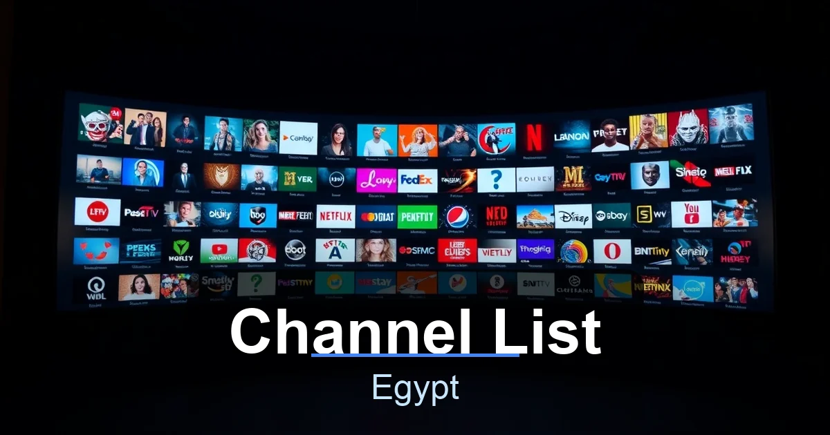 Channel List - Best IPTV Egypt
