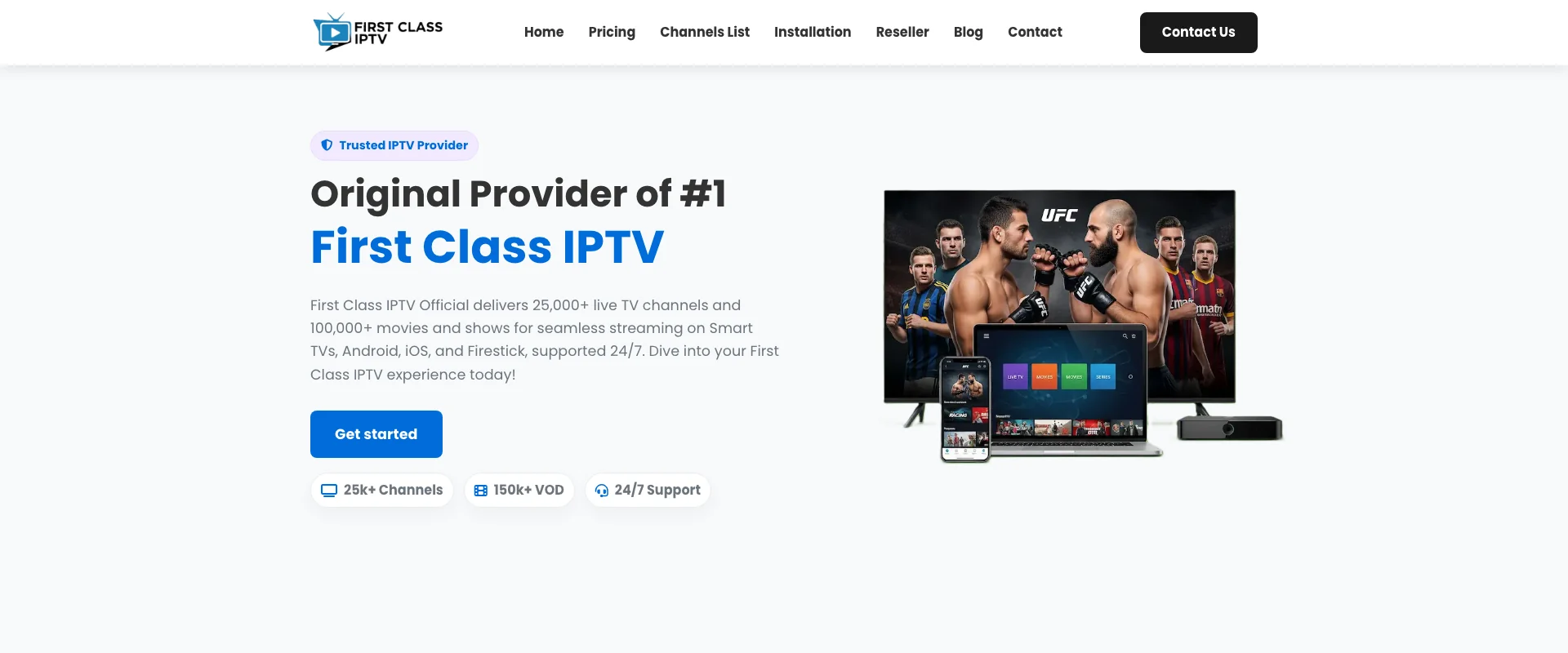 FirstClass IPTV IPTV Service - Best IPTV Hungary 2026