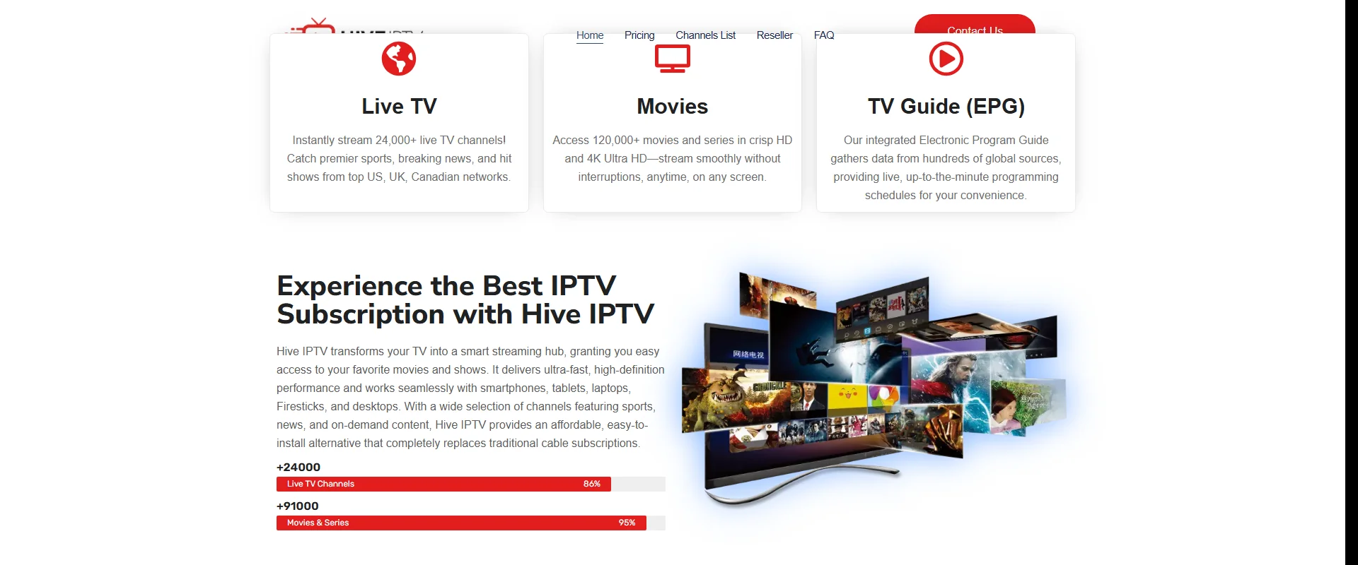 Hive IPTV IPTV Service - Best IPTV Australia 2026