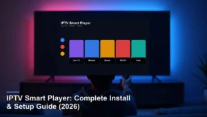 IPTV Smart Player IPTV player app — install and setup guide hero image