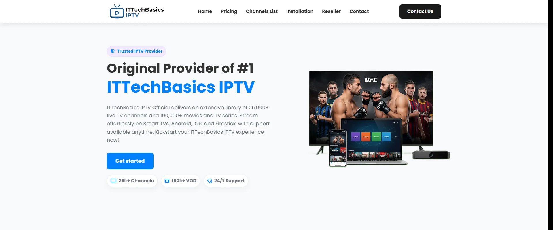 ITTechBasics IPTV IPTV Service - Best IPTV Canada 2026