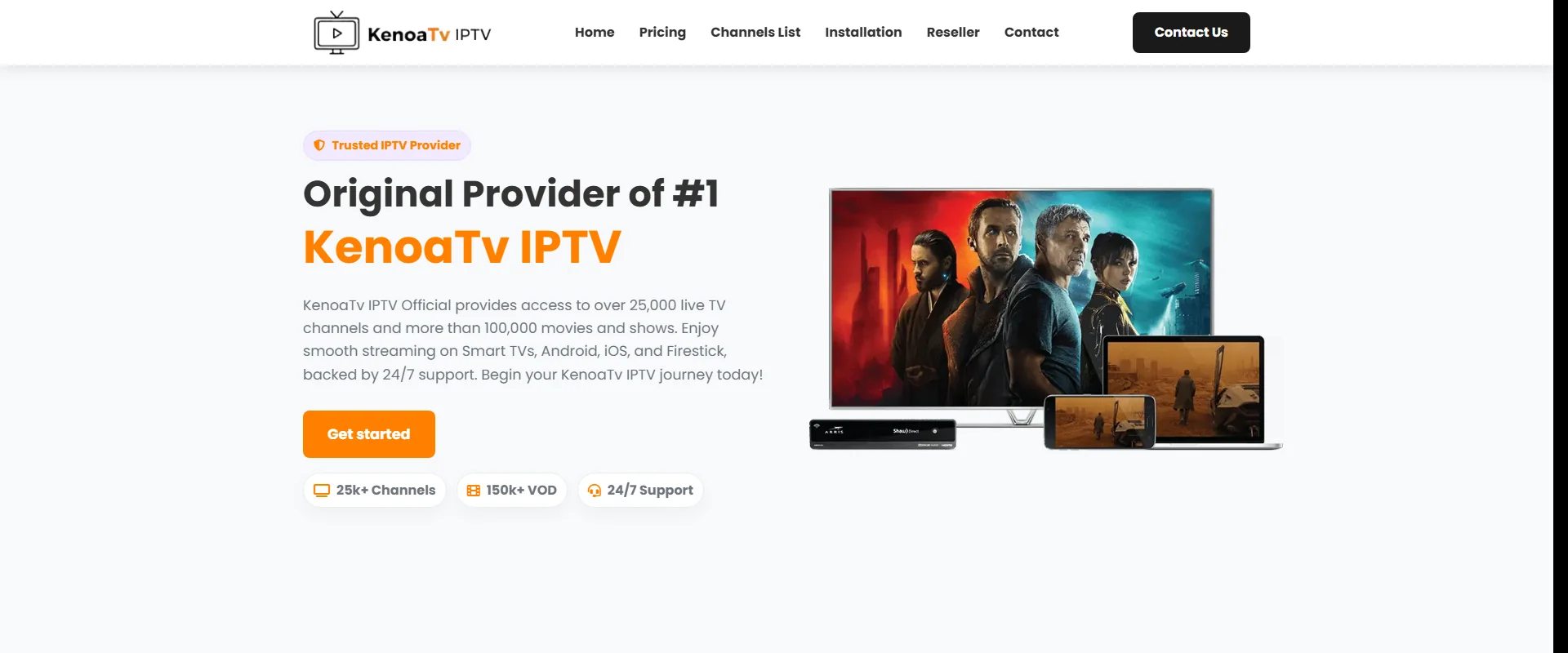 KenoaTV IPTV IPTV Service - Best IPTV Russia 2026