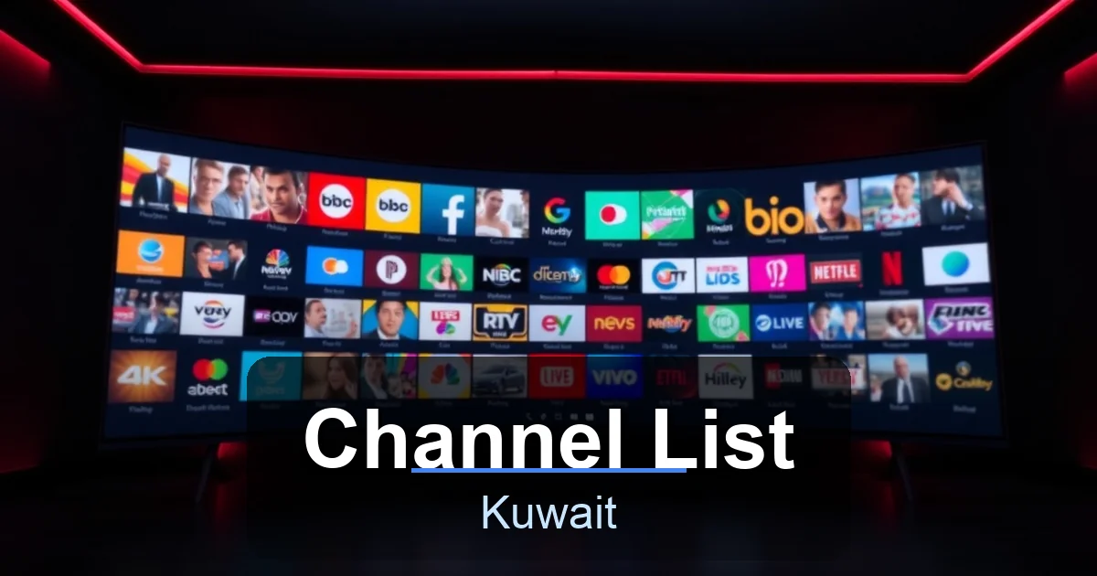 Channel List - Best IPTV Kuwait