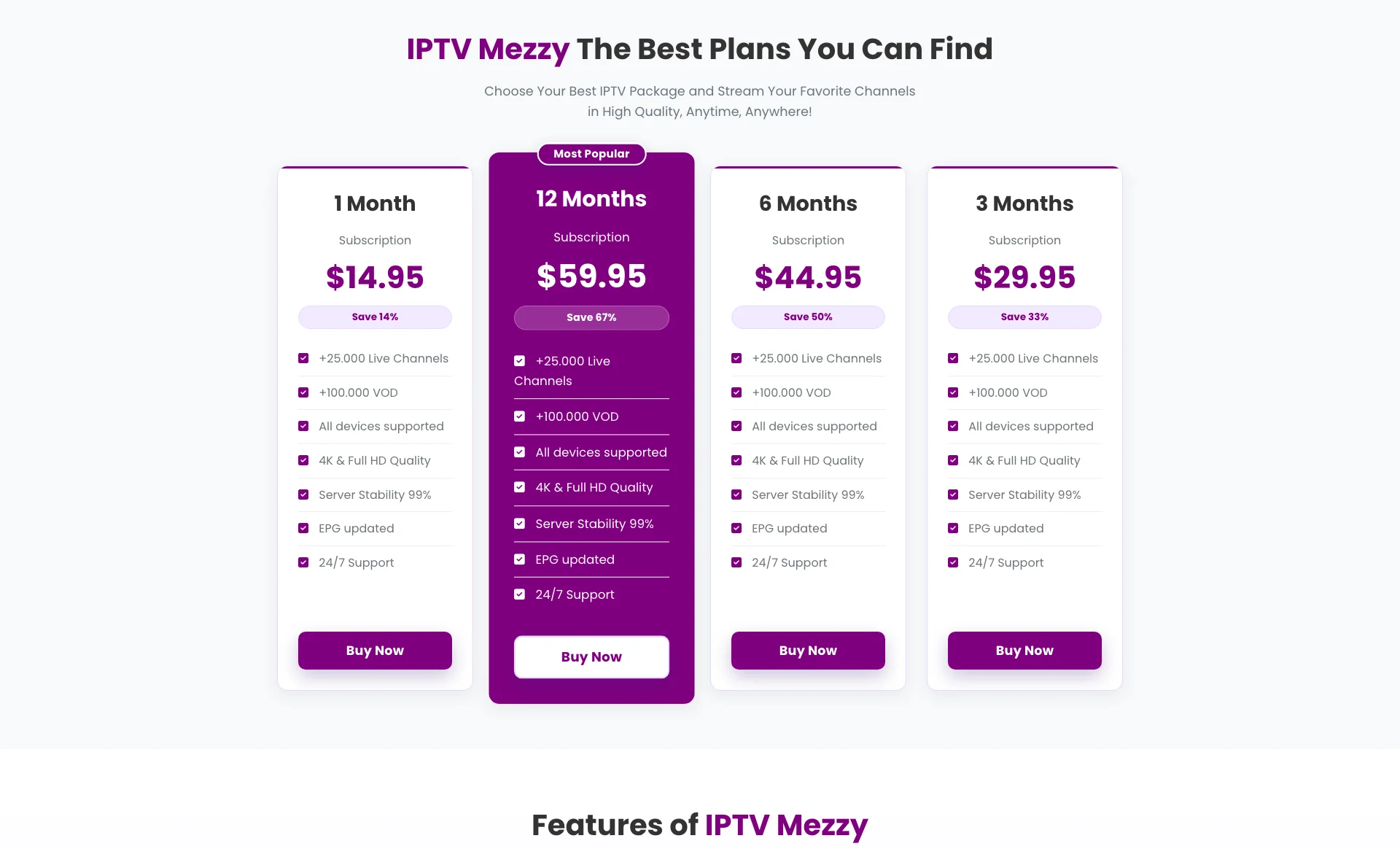 IPTV Meezy IPTV Service - Best IPTV Qatar 2026
