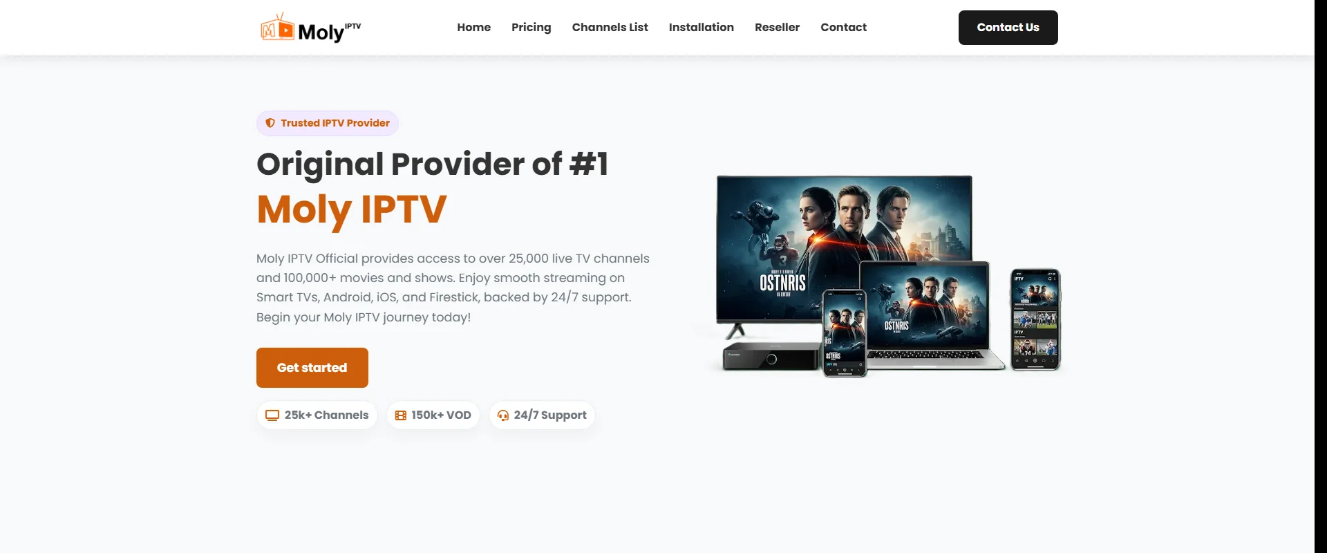 Moly IPTV IPTV Service - Best IPTV Australia 2026