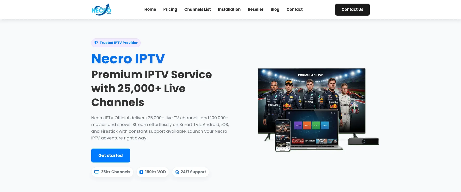 Necro TV IPTV Service - Best IPTV Indonesia 2026