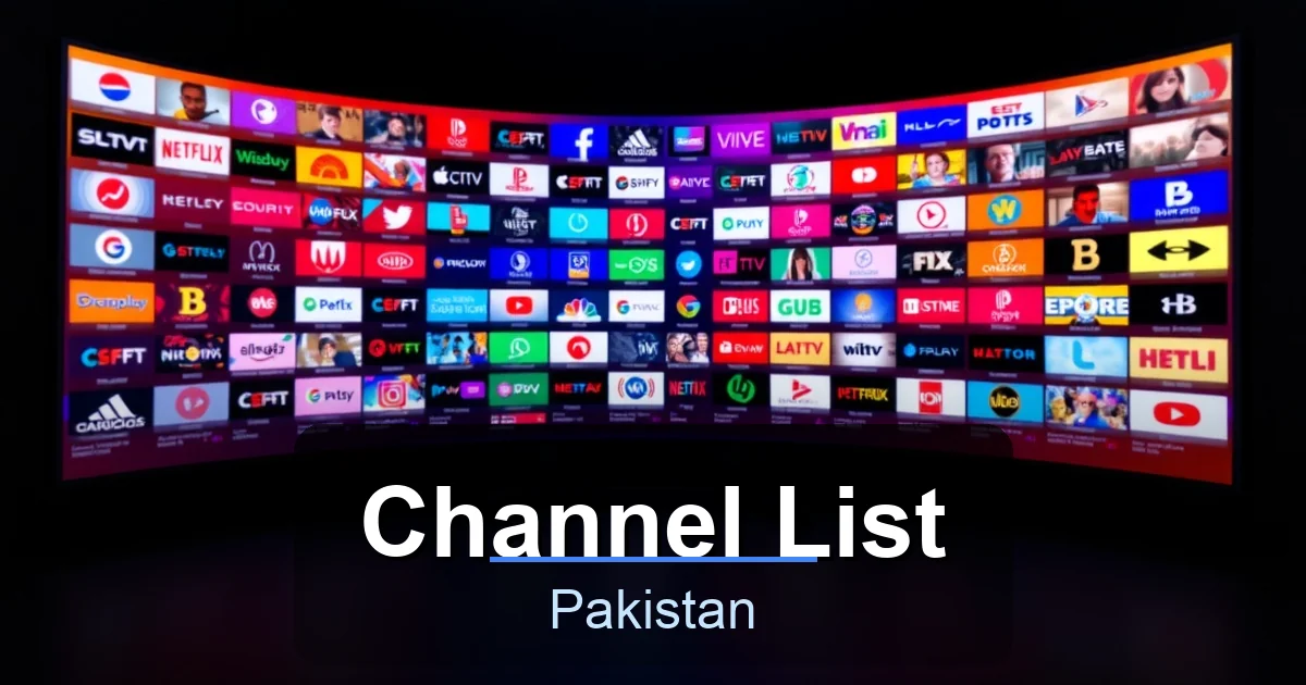 Channel List - Best IPTV Pakistan