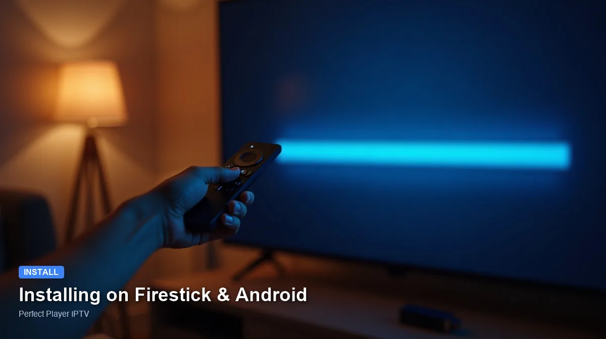 Perfect Player IPTV — Installing on Firestick & Android