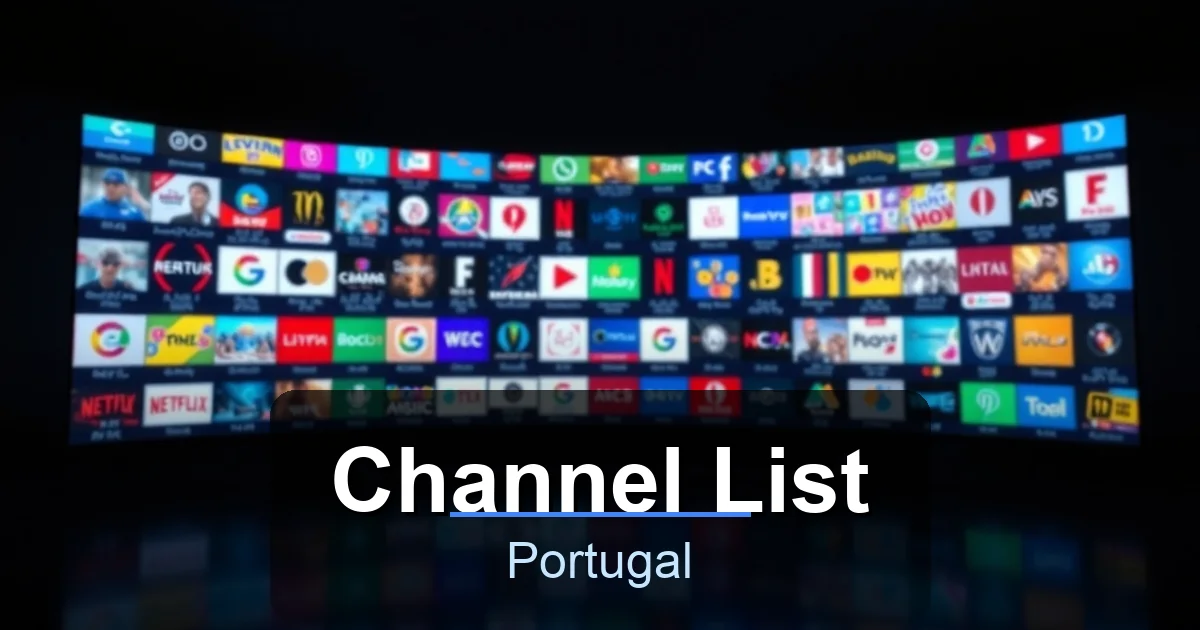 Channel List - Best IPTV Portugal