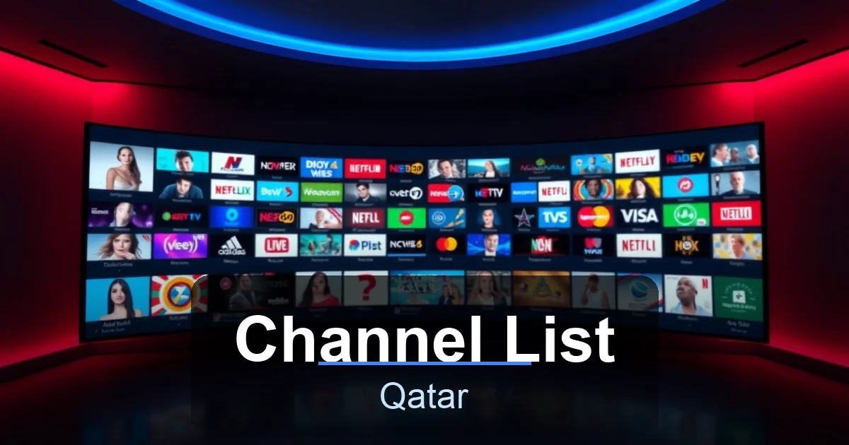 Channel List - Best IPTV Qatar