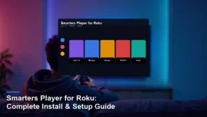 Smarters Player for Roku IPTV player app — install and setup guide hero image
