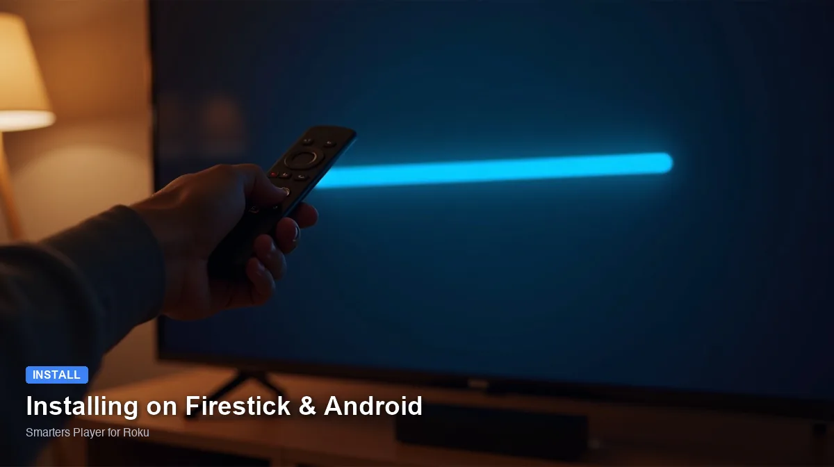 Smarters Player for Roku — Installing on Firestick & Android