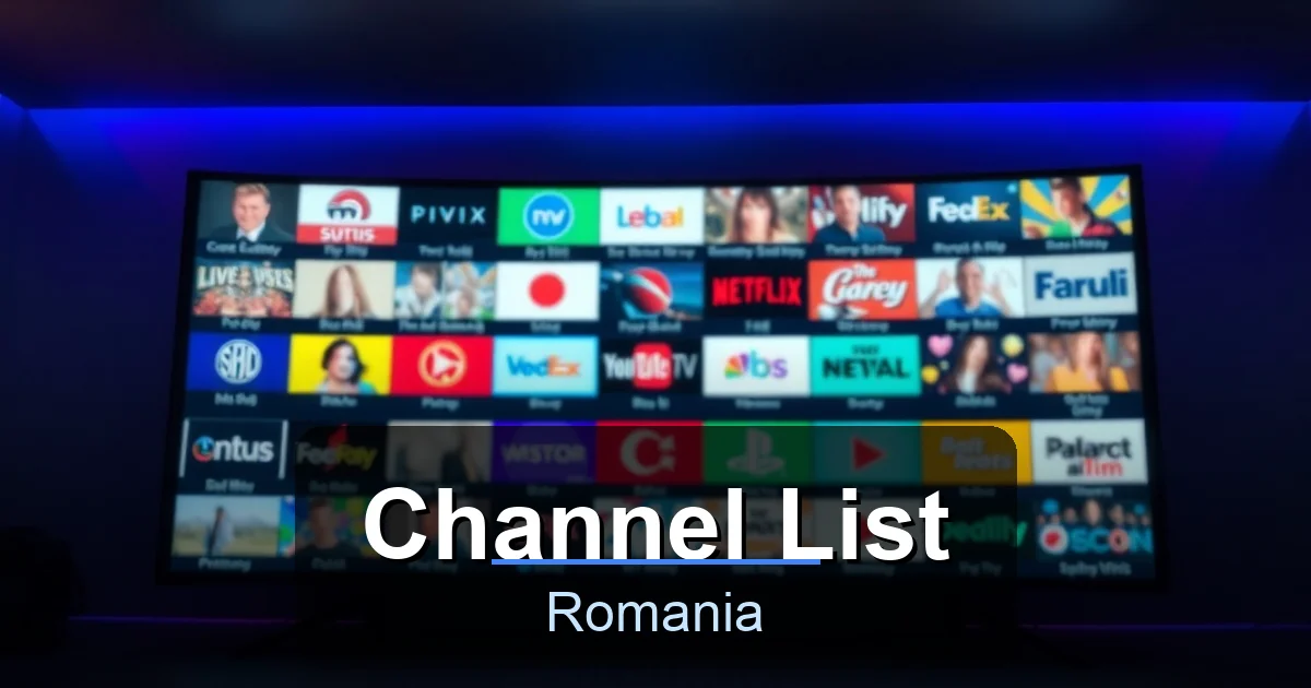 Channel List - Best IPTV Romania