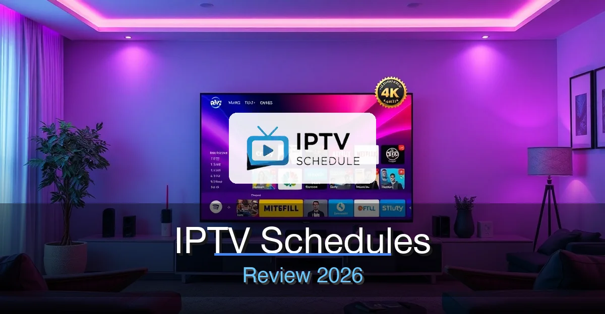 IPTV Schedules IPTV Service - Best IPTV Greece 2026