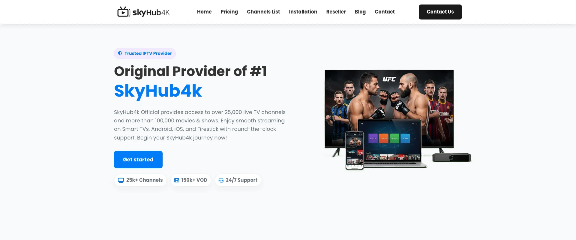 Skyhub4K IPTV Service - Best IPTV Poland 2026