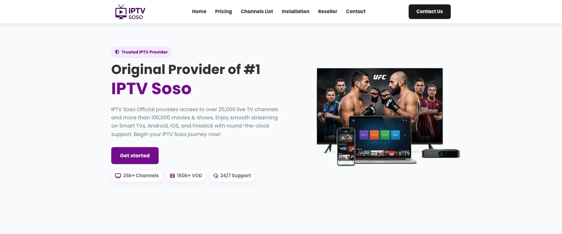 IPTV Soso IPTV Service - Best IPTV Nigeria 2026