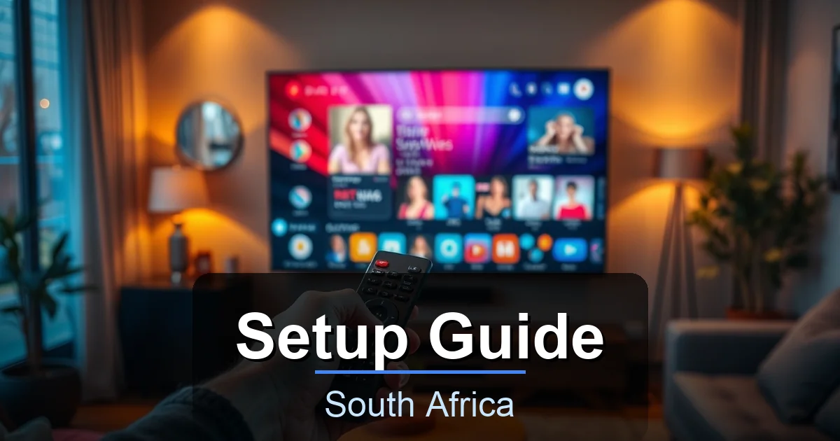 Setup Guide - Best IPTV South Africa
