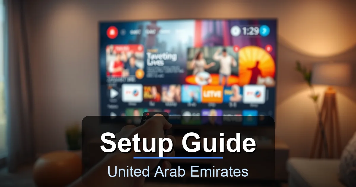 Setup Guide - Best IPTV United Arab Emirates