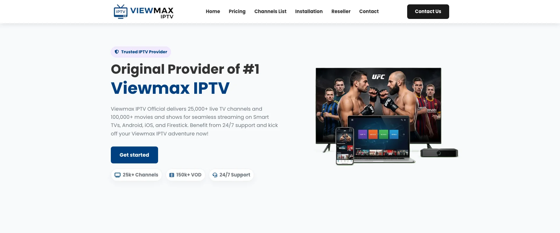 ViewMax IPTV IPTV Service - Best IPTV Ireland 2026
