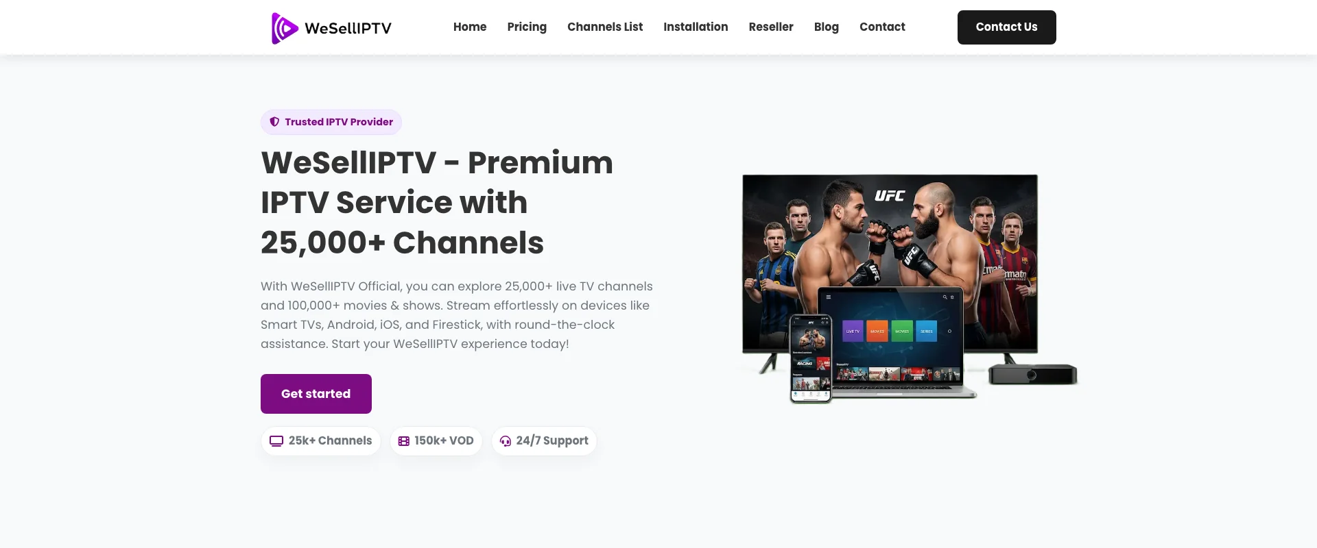 Wesel IPTV IPTV Service - Best IPTV Morocco 2026