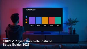 XCIPTV Player IPTV player app — install and setup guide hero image