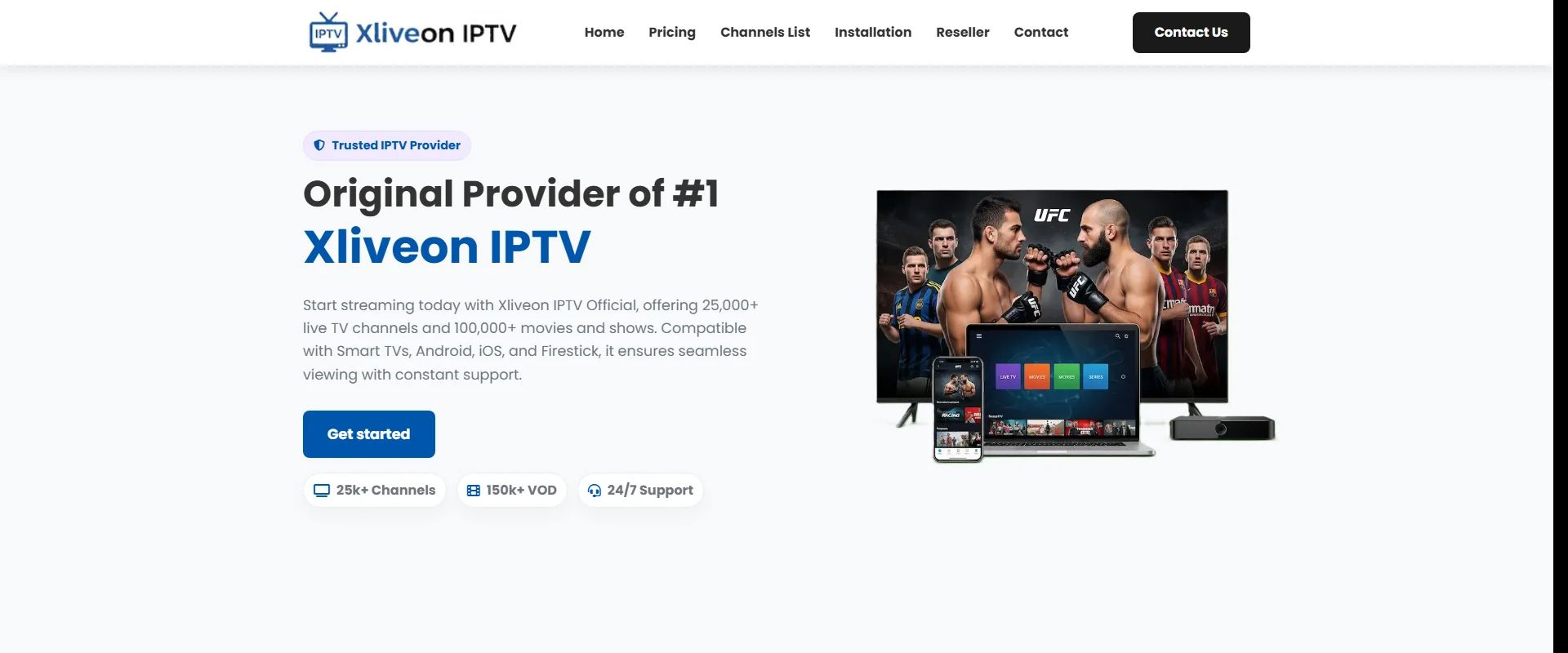 XLiveOn IPTV IPTV Service - Best IPTV Brazil 2026