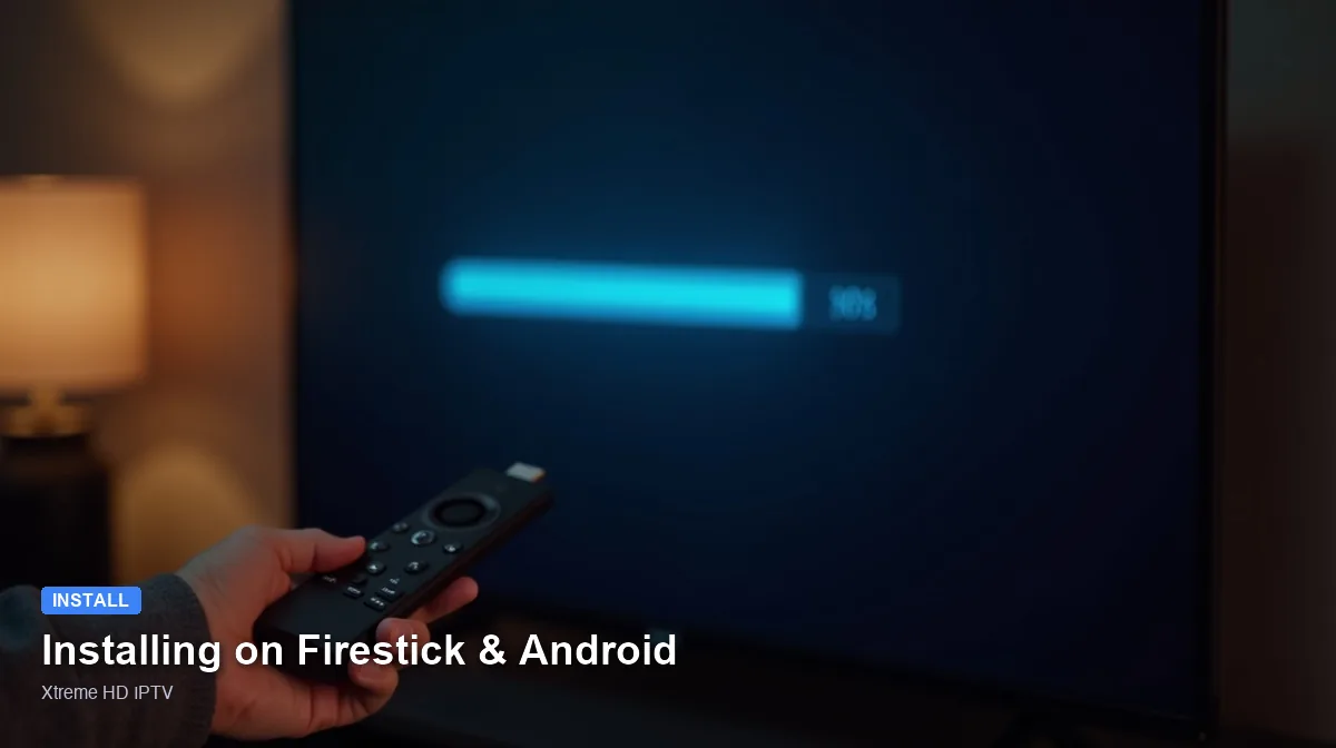 Xtreme HD IPTV — Installing on Firestick & Android